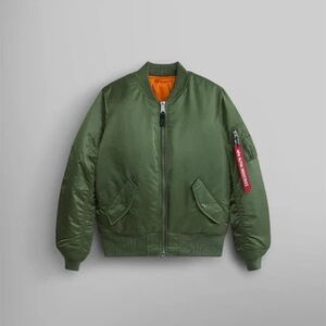 Alpha Industries Green Bomber Jacket